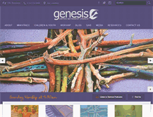 Tablet Screenshot of genesisumc.org